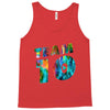 team 10 colorful Tank Top