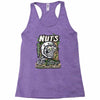 nuts about bikes Racerback Tank