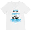The Best Poppy Was Born In February V-Neck Tee