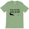 kitten kitty talk to your cat about catnip gifts for dad T-Shirt