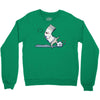 open wide Crewneck Sweatshirt