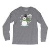 windy snowman Long Sleeve Shirts