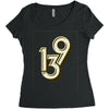 number of 139 Women's Triblend Scoop T-shirt