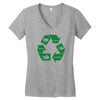 rock paper scissors Women's V-Neck T-Shirt