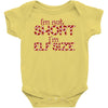 i'm not short i'm elf size Baby Onesie