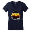 honk if you love justice! Women's V-Neck T-Shirt