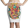 party god (red) Pencil Skirts