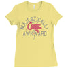 majestically awkward Ladies Fitted T-Shirt