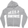 Fortnite evolution Zipper Hoodie