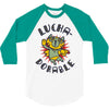lucha dorable 3/4 Sleeve Shirt