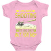 long range shooting Baby Onesie