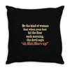 devil Throw Pillow