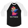 nerd princess 3/4 Sleeve Shirt