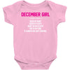 December Girl Hated By Many Baby Onesie
