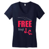 free through tk582 best trending Women's V-Neck T-Shirt