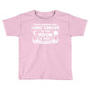 I Love Someone with Lung Cancer to The Moon and Back to Infinity Toddler T-shirt