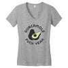 Guacamole Fuck Yeah Women's V-Neck T-Shirt