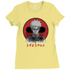 red sun uzumak Ladies Fitted T-Shirt