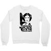 a woman's place is in the resistance Crewneck Sweatshirt