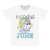 unicorns are born in june cute unicorn All Over Men's T-shirt