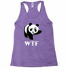 wtf panda Racerback Tank