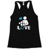 portal true love   aperture lab video gamer teleport online pc goal te Racerback Tank