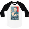 Supreme Leader Un, Kim Jong Un Parody 3/4 Sleeve Shirt