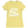 this is sparta  film Ladies Fitted T-Shirt