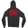 i am sloth back Zipper Hoodie