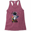 who loves golden retriever Racerback Tank