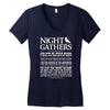 night's watch vow got christmas Women's V-Neck T-Shirt
