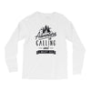 adventure calling and i must go woods ex Long Sleeve Shirts