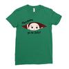 July Peeking Out Baby Boy in Spanish Ladies Fitted T-Shirt