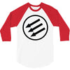 antifa arrows 3/4 Sleeve Shirt