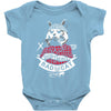 bad cat   gatos locos Baby Onesie