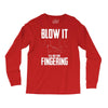 alien blow it fingering Long Sleeve Shirts
