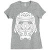 kylo ren helmet w Ladies Fitted T-Shirt