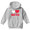 Texas Loves Beto Youth Hoodie
