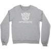 be optimistic transformers   robot optimus prime movie autobots show t Crewneck Sweatshirt