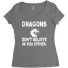dragons Women's Triblend Scoop T-shirt
