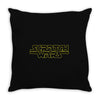 scratch wars star wars dj Throw Pillow