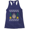 totoro ugly christmas Racerback Tank
