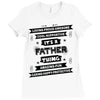 It's A Father Thing Ladies Fitted T-Shirt