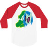 vector scratch 3/4 Sleeve Shirt