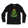 keep calm candy Long Sleeve Shirts