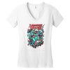 off the wall Women's V-Neck T-Shirt