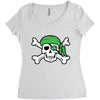irish pirate Women's Triblend Scoop T-shirt