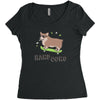 hard corg Women's Triblend Scoop T-shirt