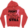 the lord will fight for you, you need only to be still Zipper Hoodie