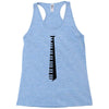 piano tie Racerback Tank